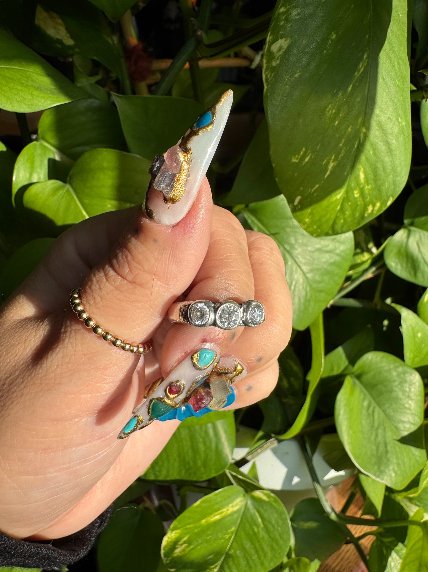 333 Silver Ring