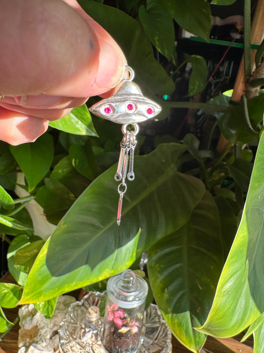 UFO Charm - Pink