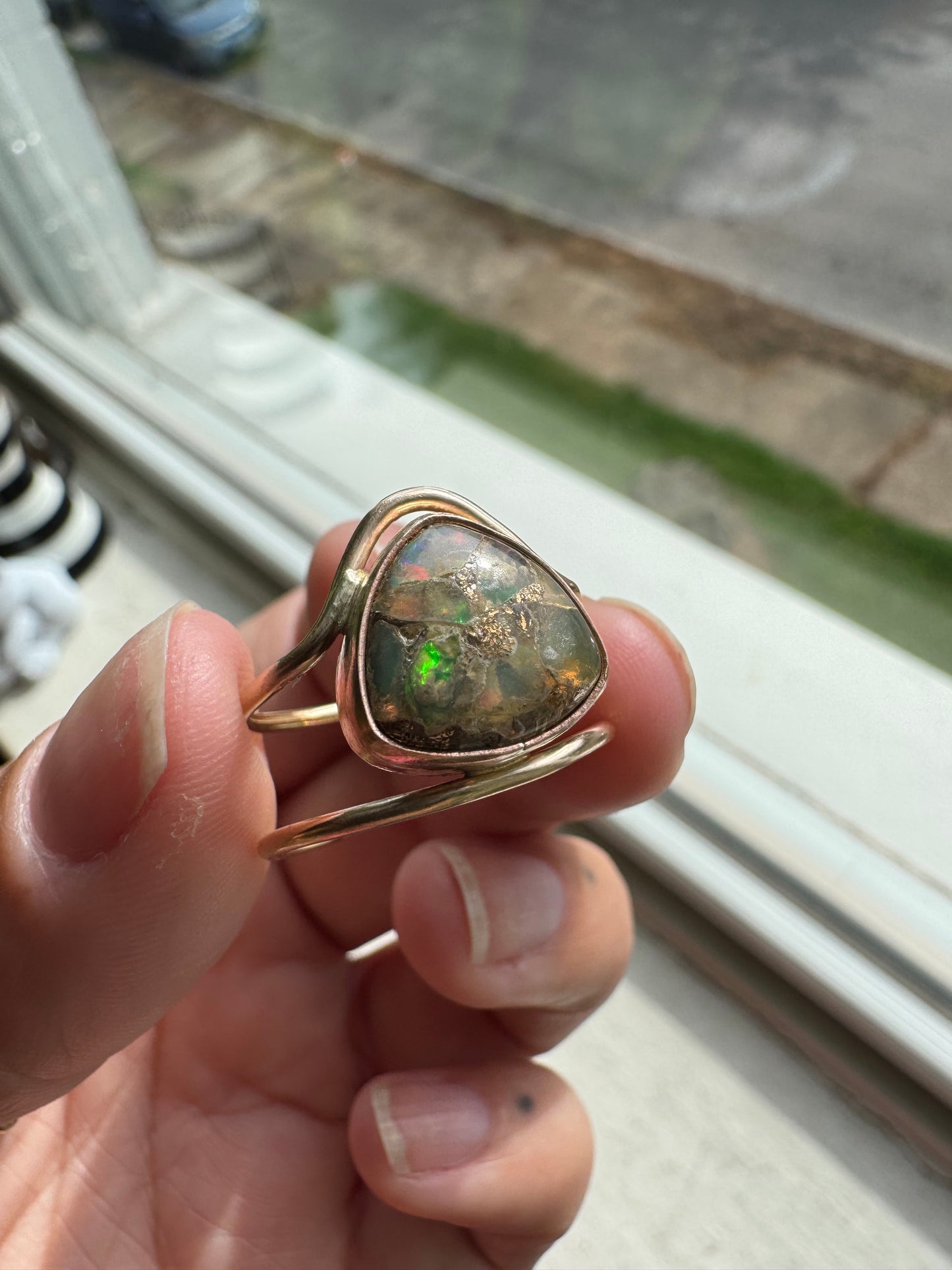 Opal Composite Ring