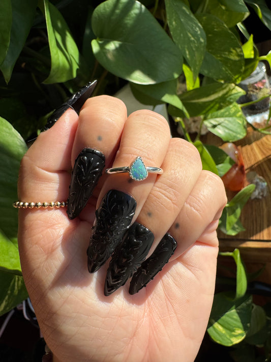Boulder Opal Ring - size 5