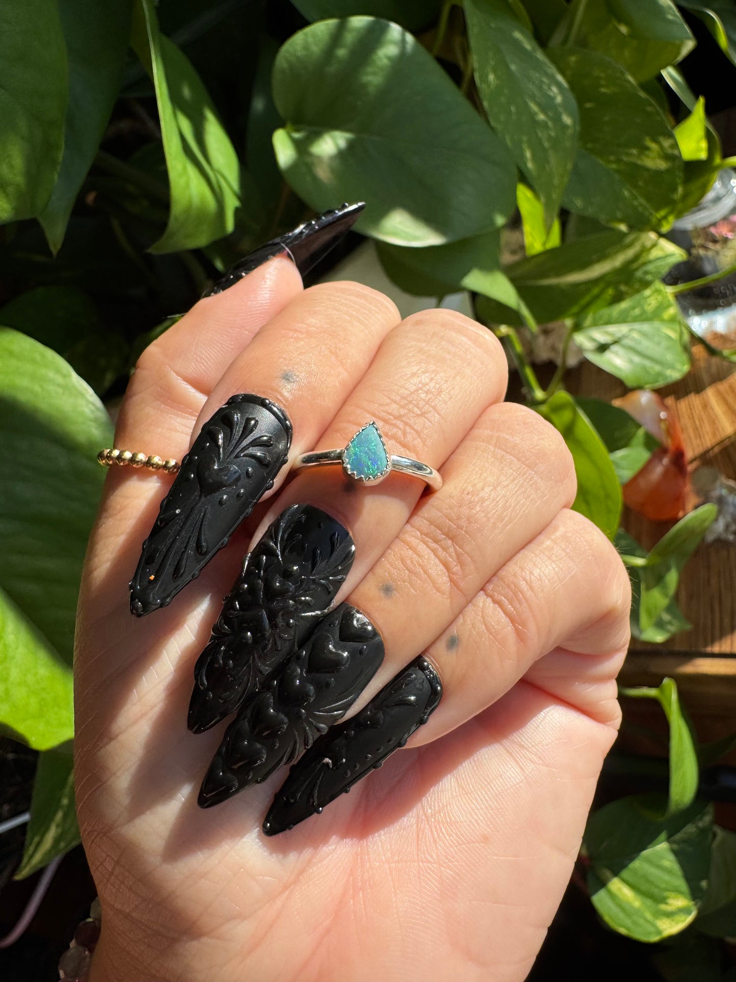 Boulder Opal Ring - size 5