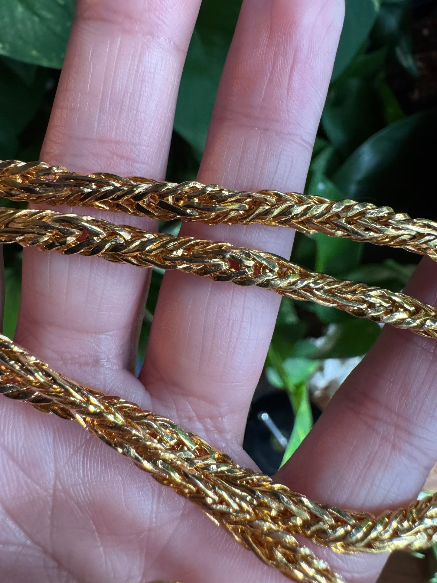 Twisted Gold Chain