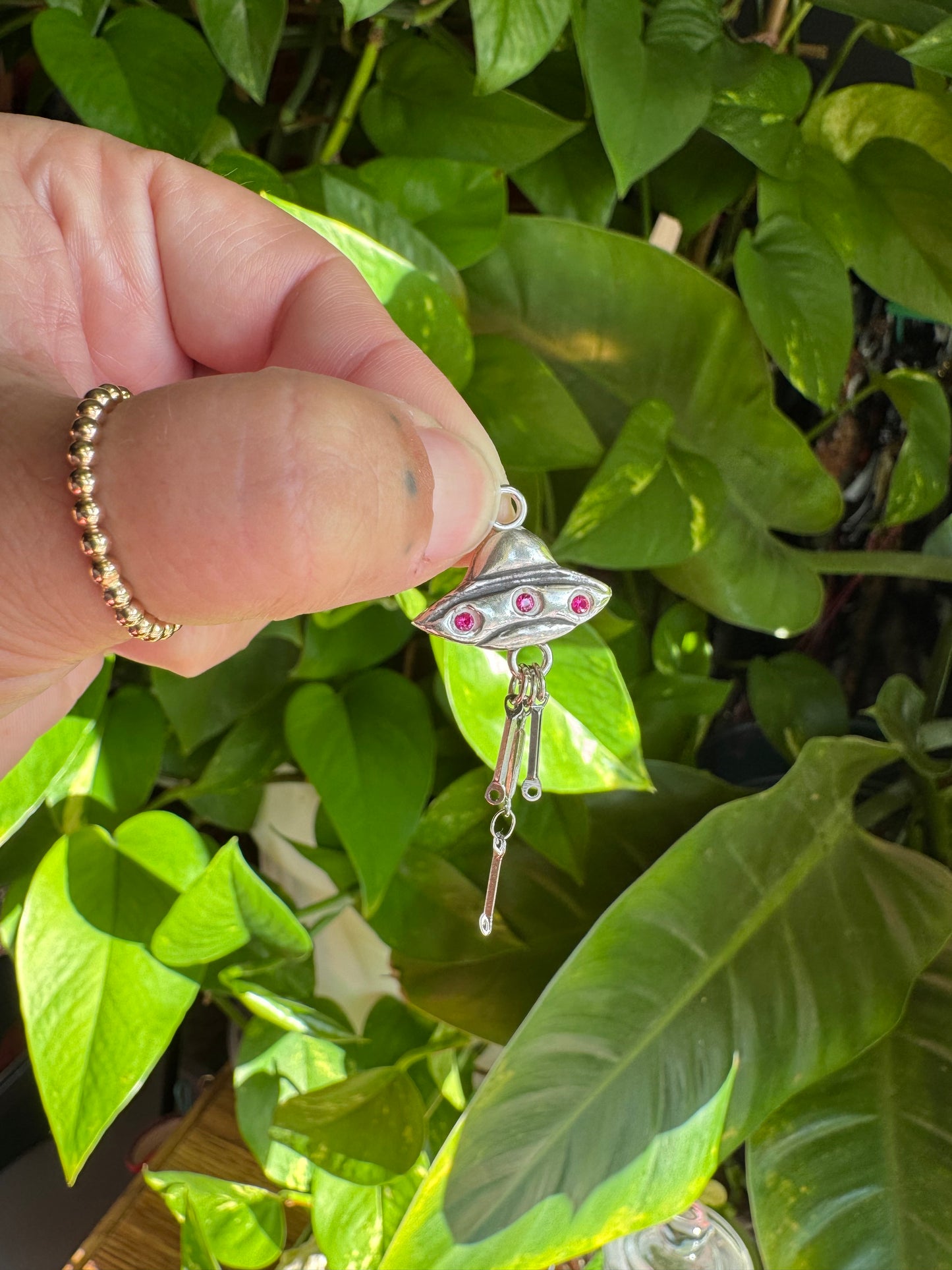 UFO Charm - Pink