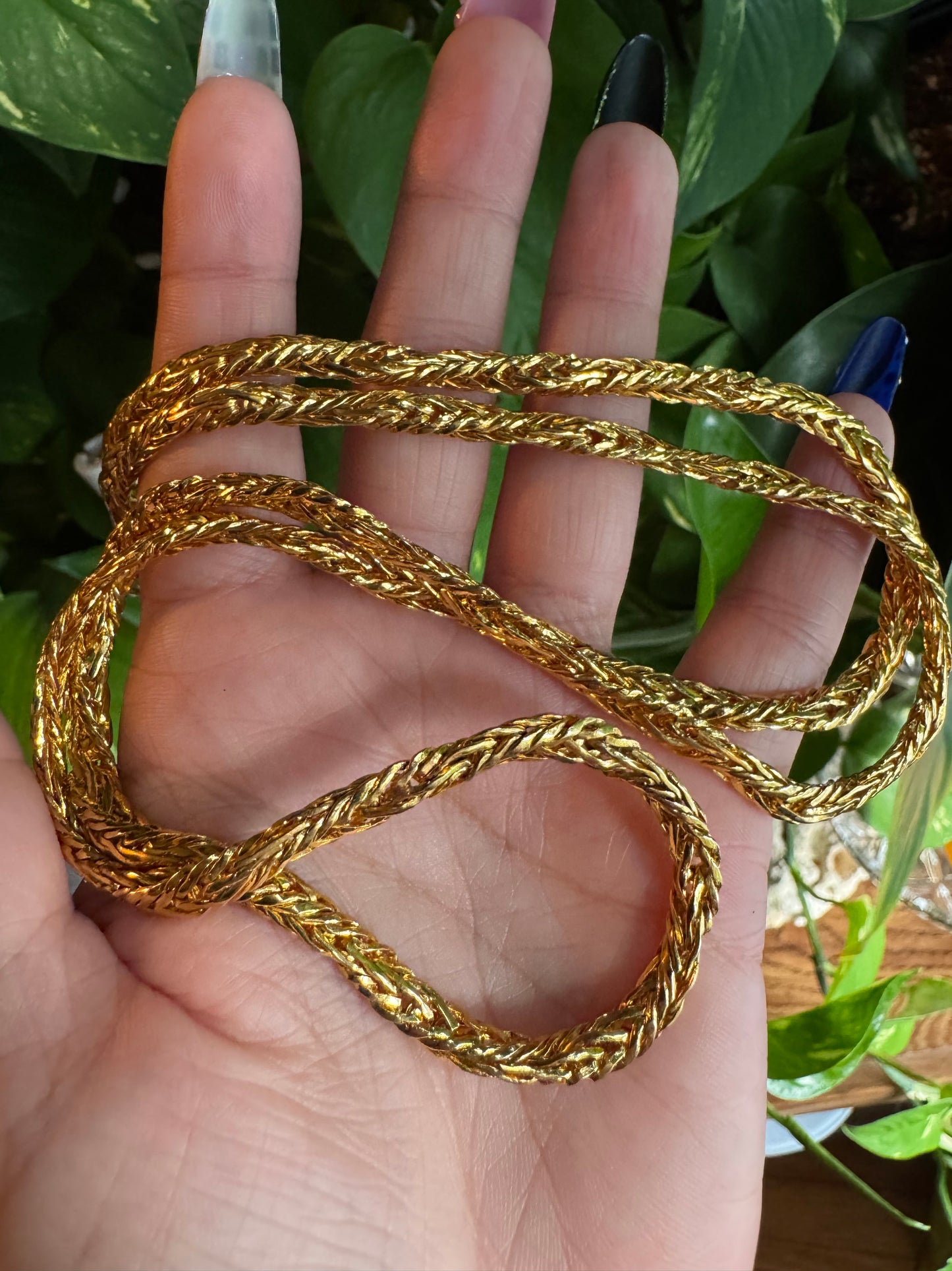 Twisted Gold Chain