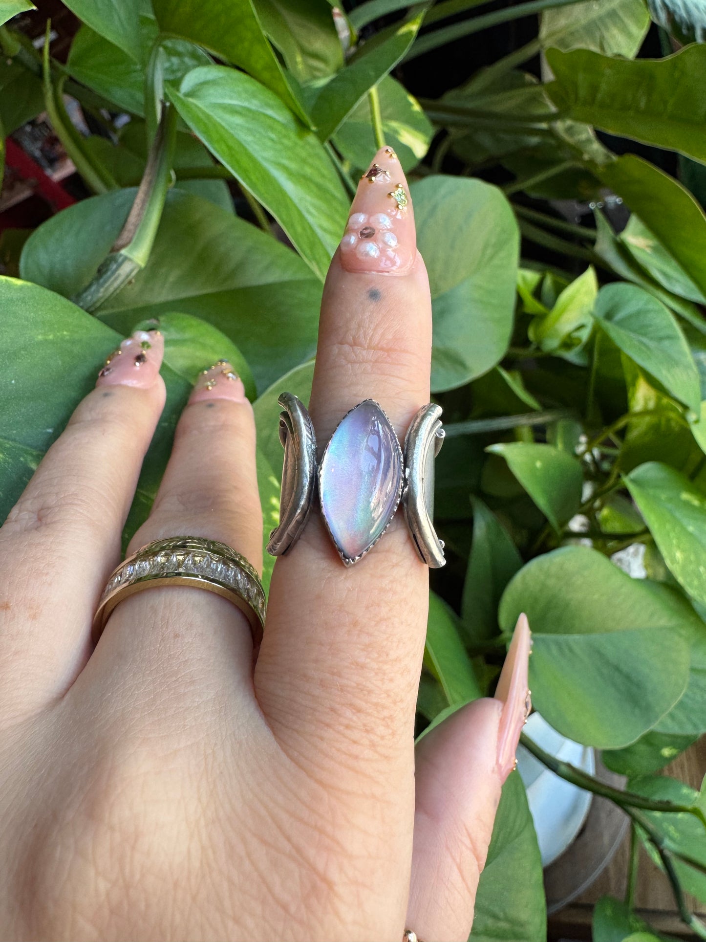 Aurora Opal Ring