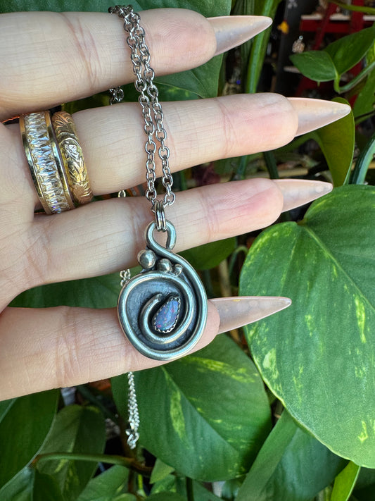 Boulder Opal Portal Necklace