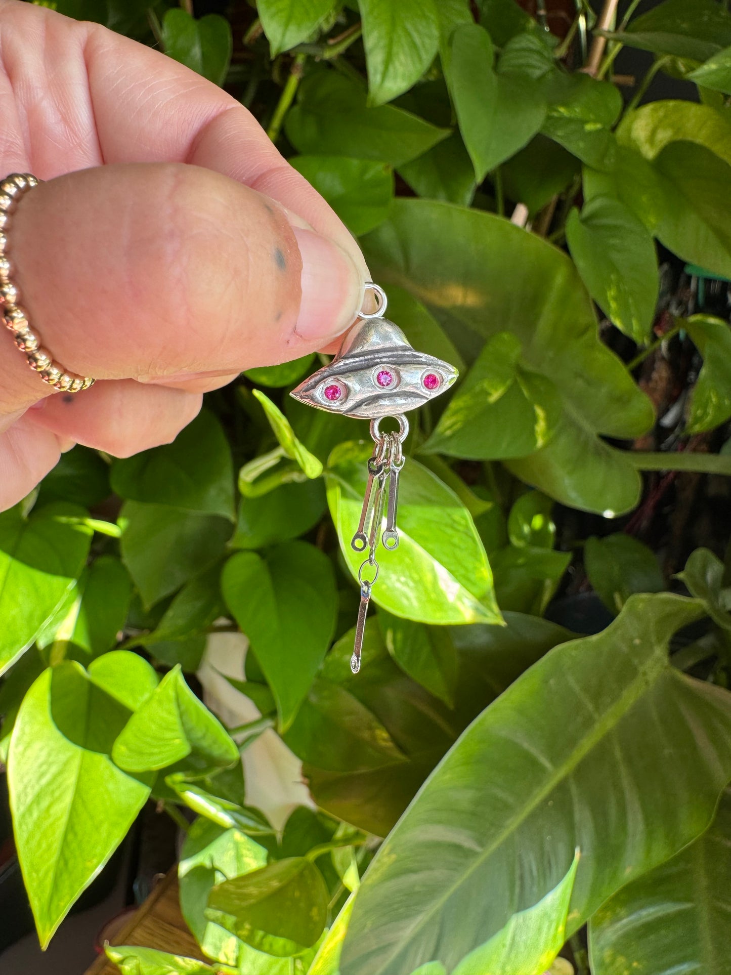 UFO Charm - Pink
