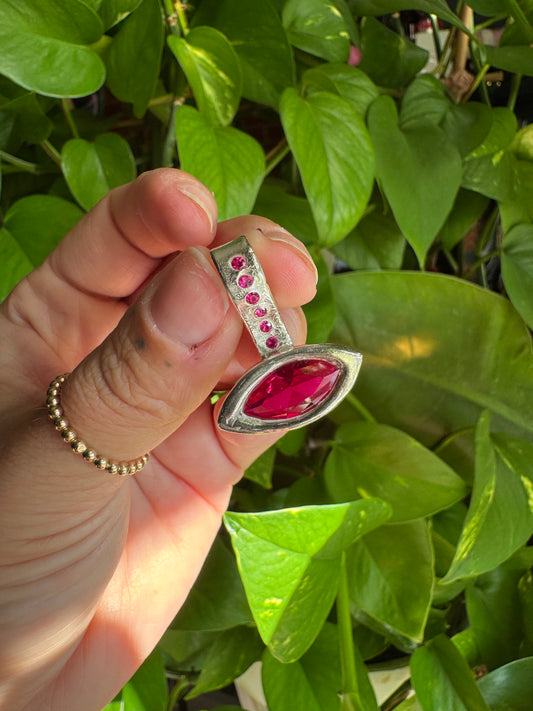 Pink Queen Pendant