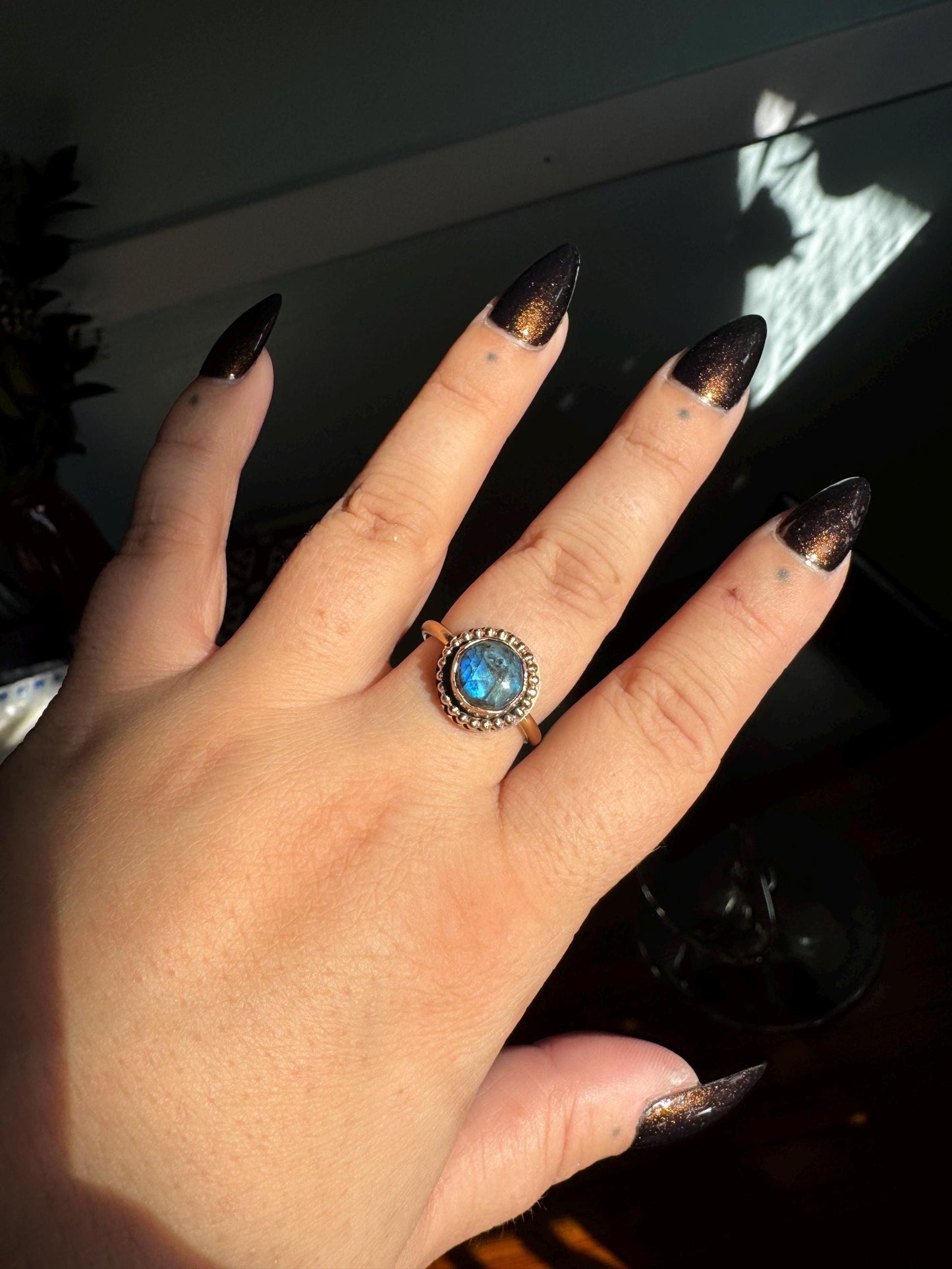 Labradorite Ring size 8.5