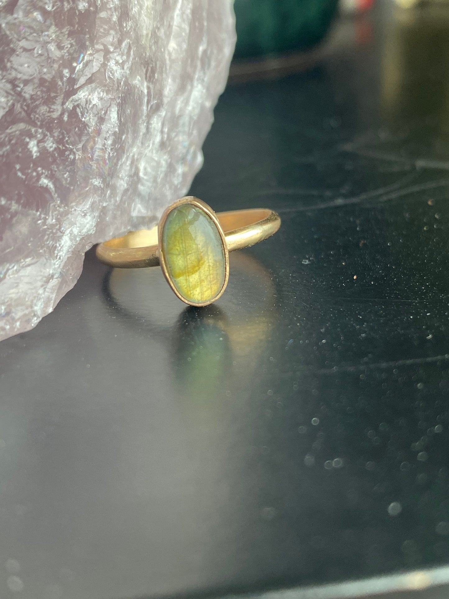 Labradorite Bezel