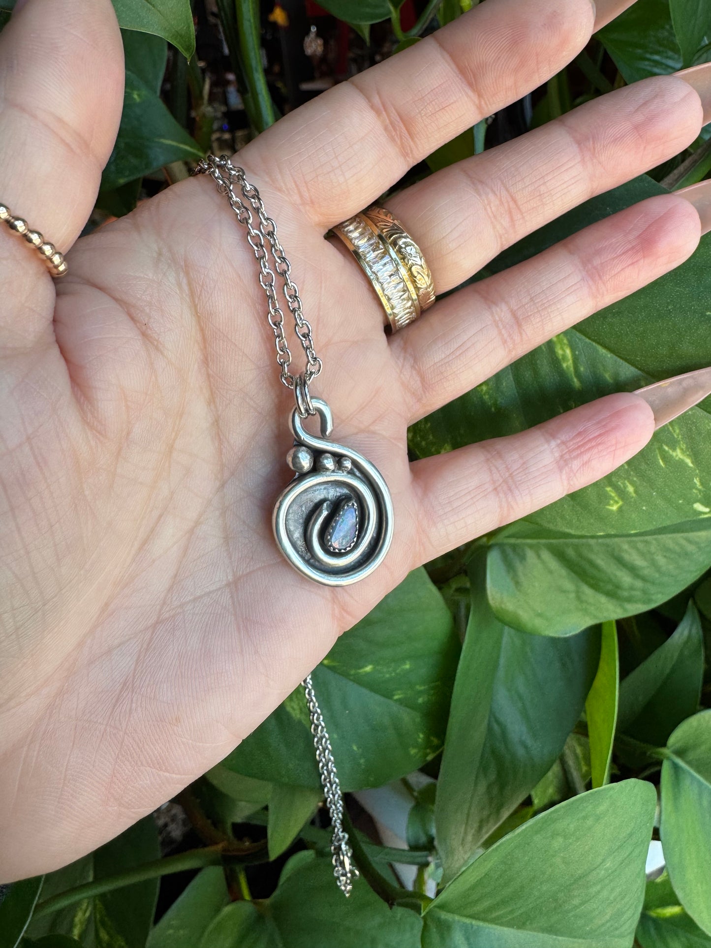 Boulder Opal Portal Necklace