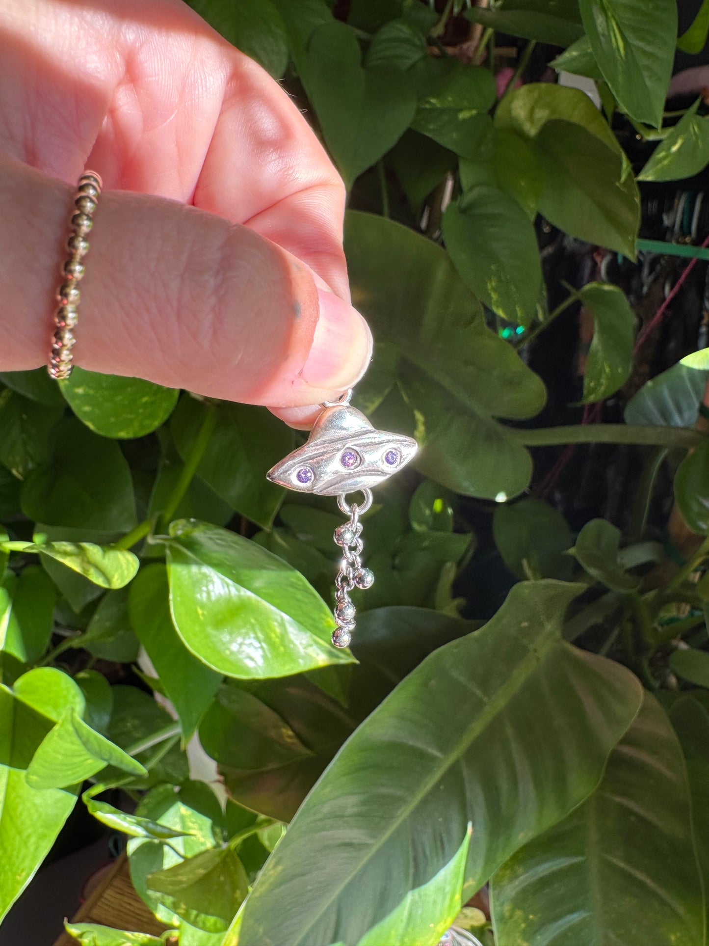 UFO Charm - Purple