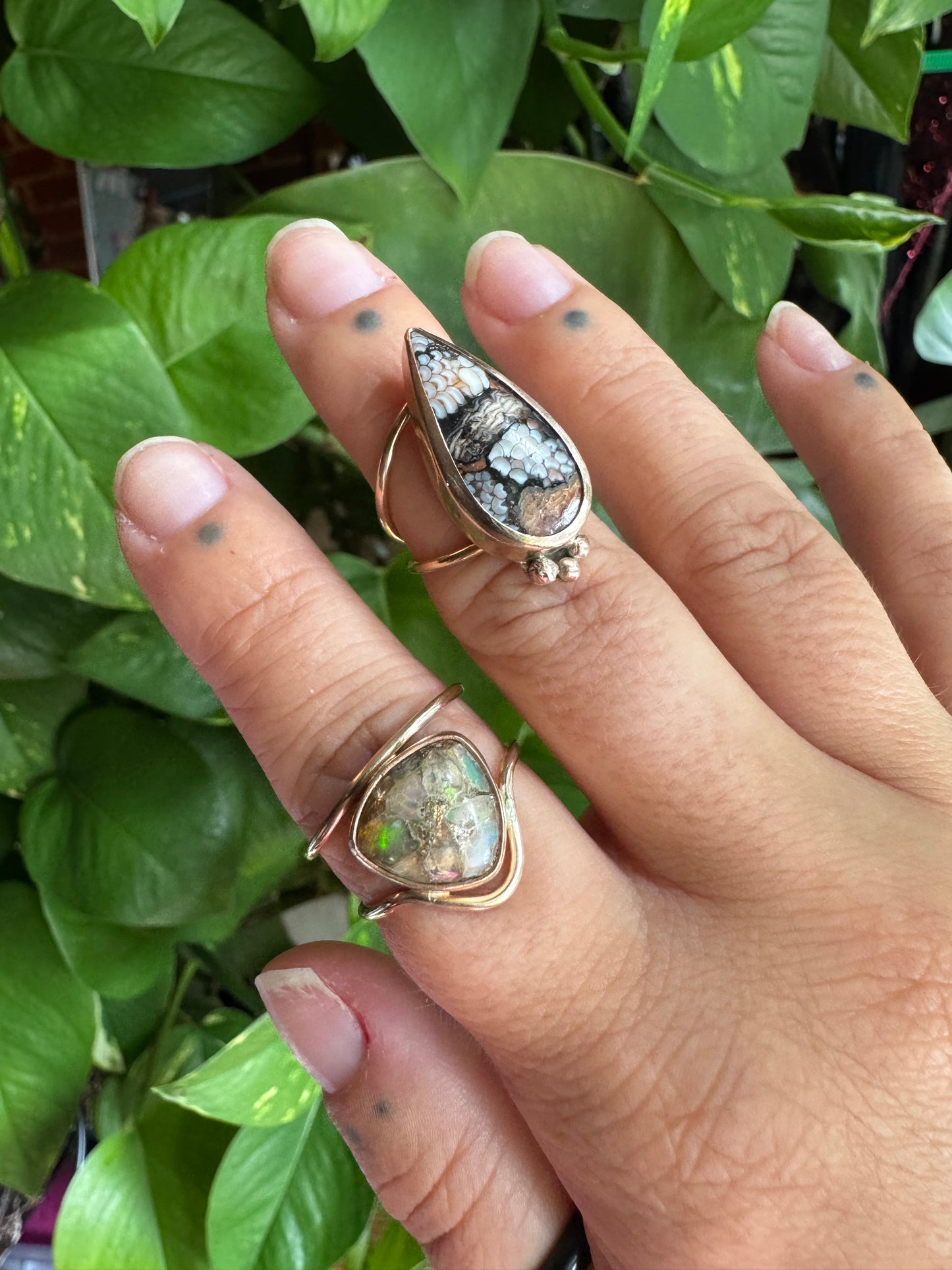 Opal Composite Ring