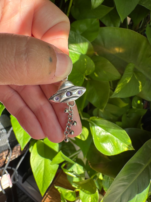 UFO Charm - Purple