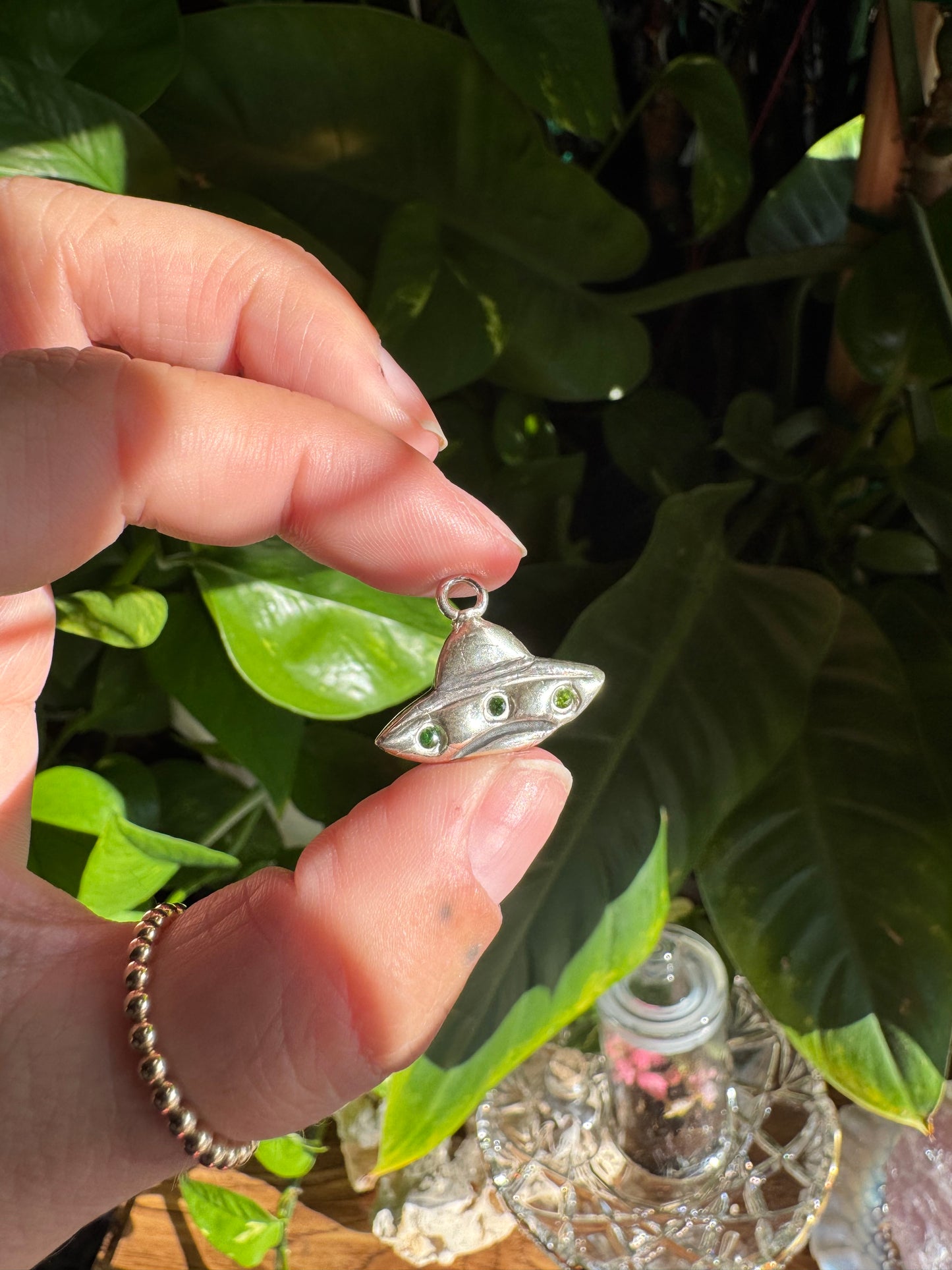 UFO Charm- Green