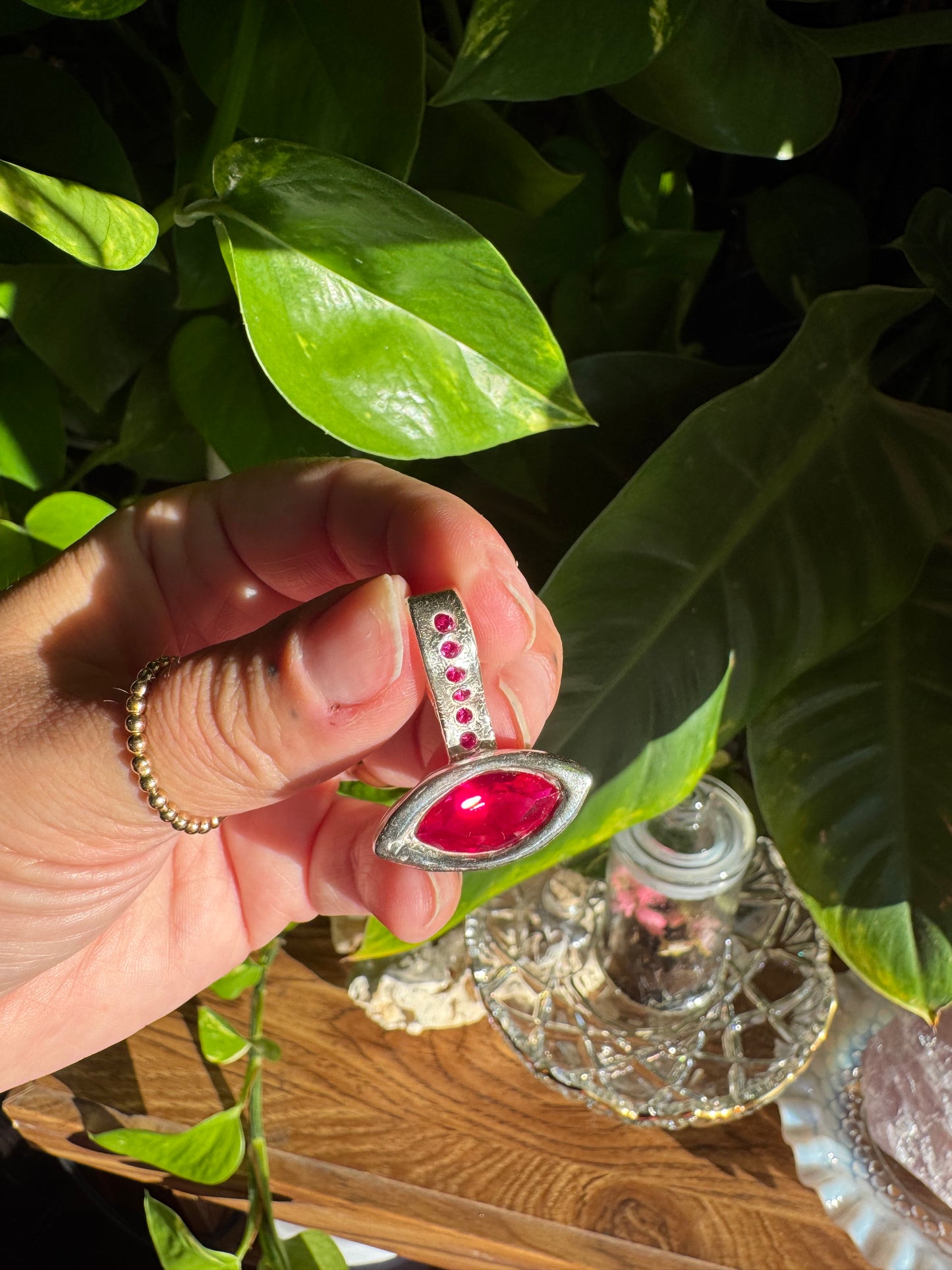 Pink Queen Pendant