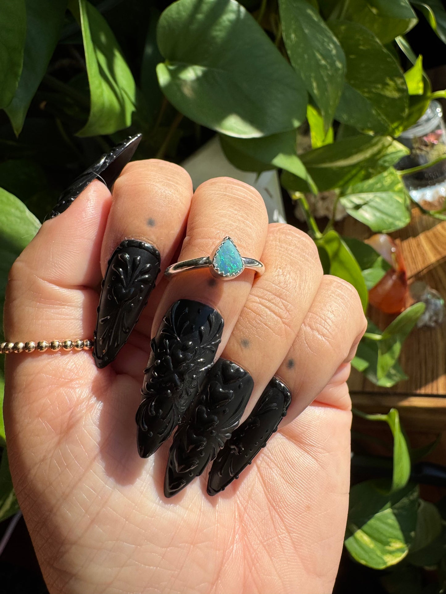 Boulder Opal Ring - size 5