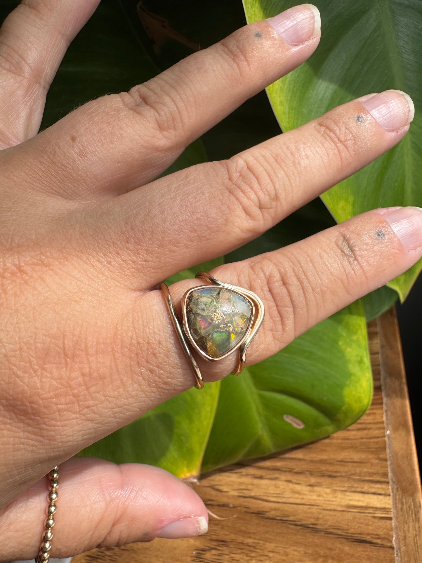 Opal Composite Ring