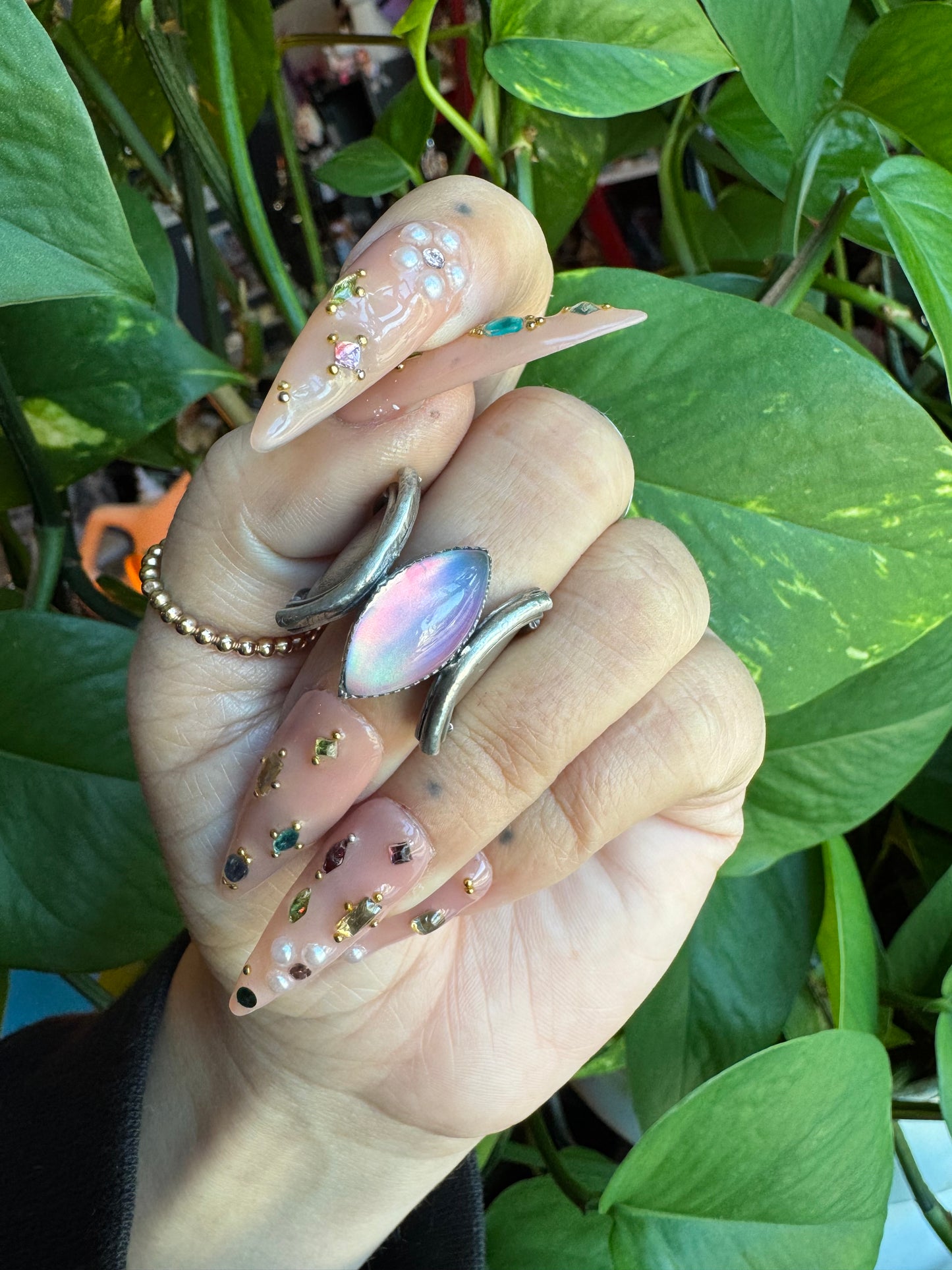 Aurora Opal Ring