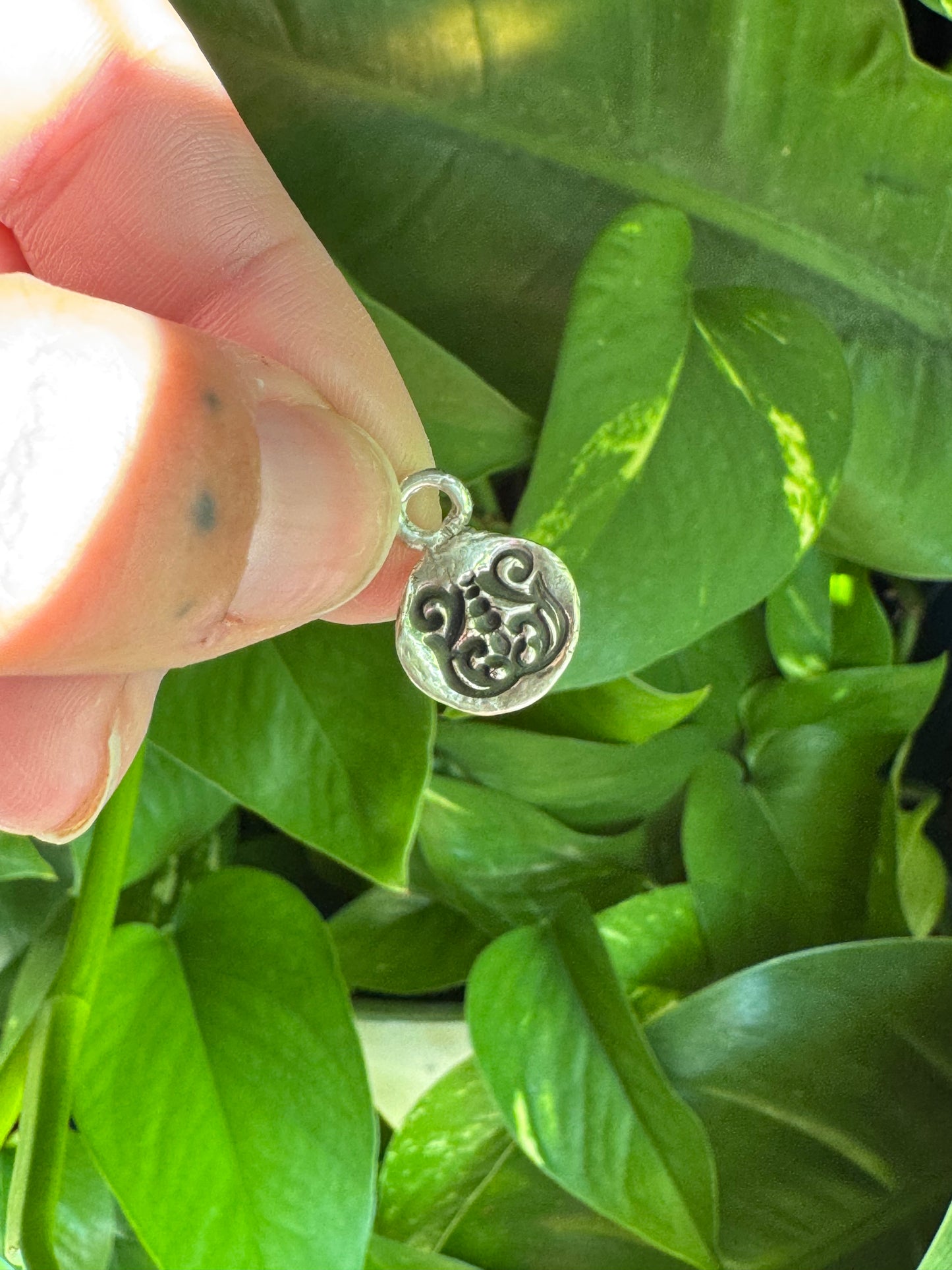 Dainty Floral Charm