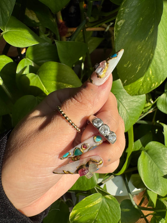 333 Silver Ring