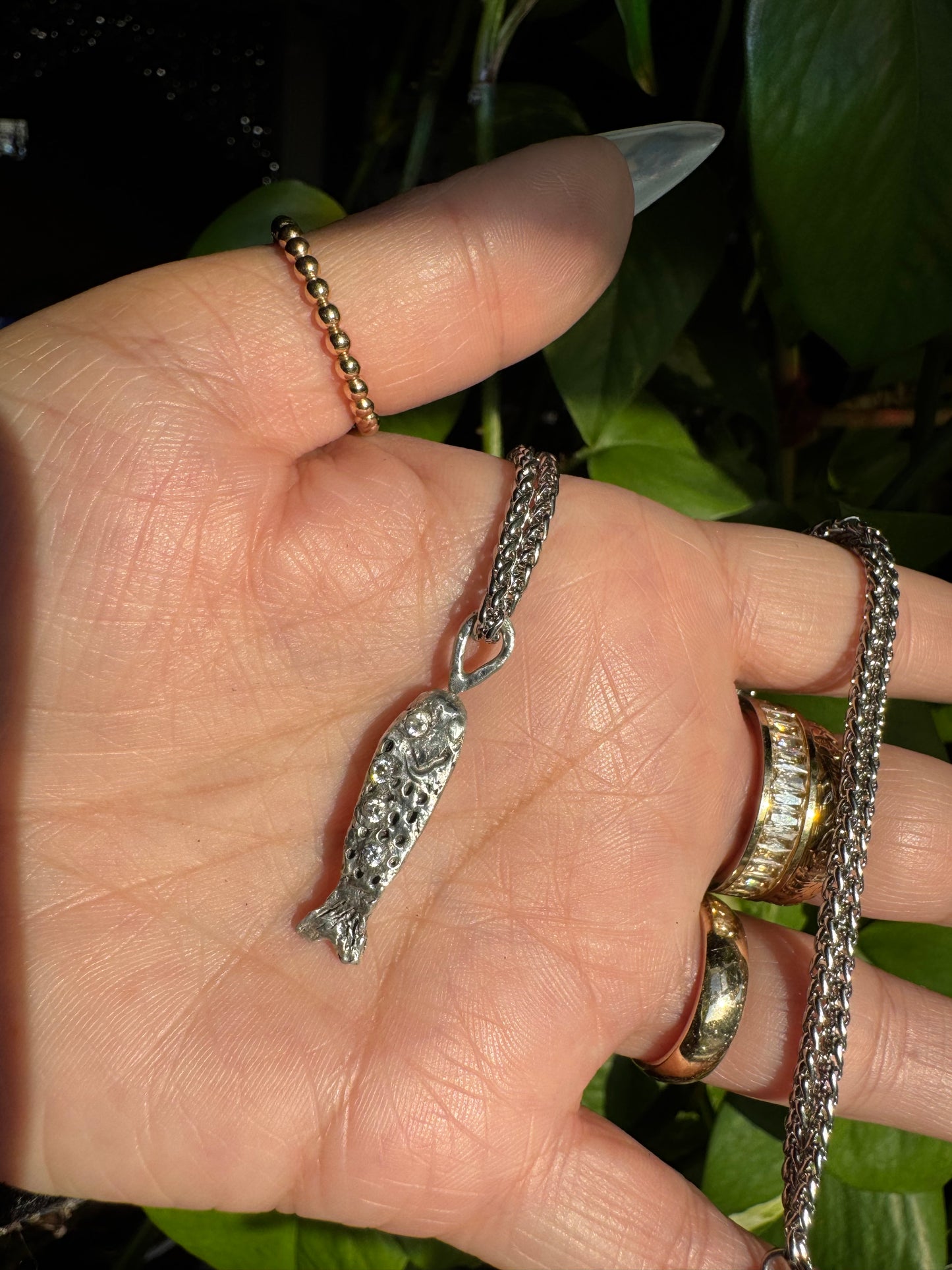 Rainbow Fish Charm