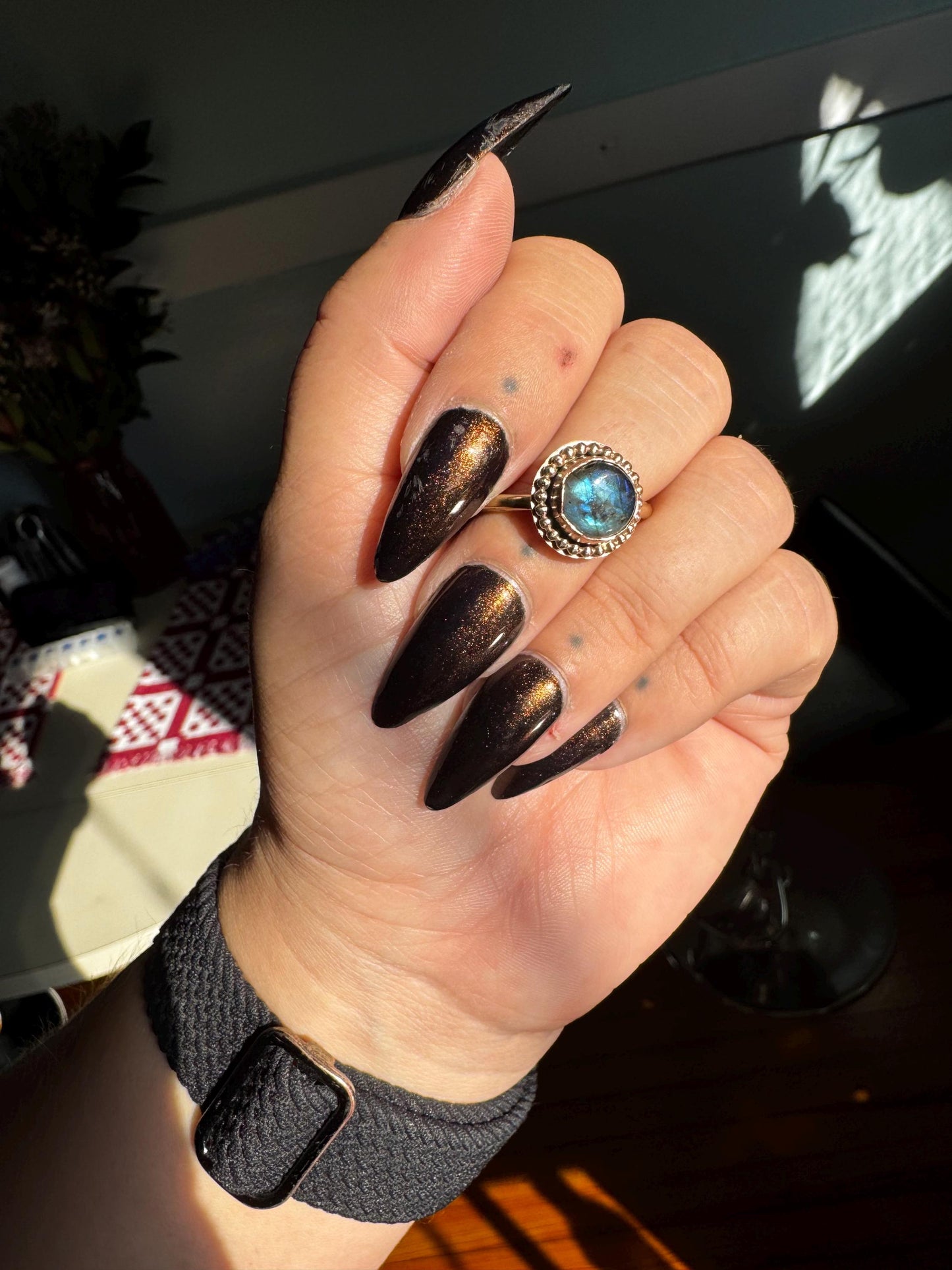Labradorite Ring size 8.5