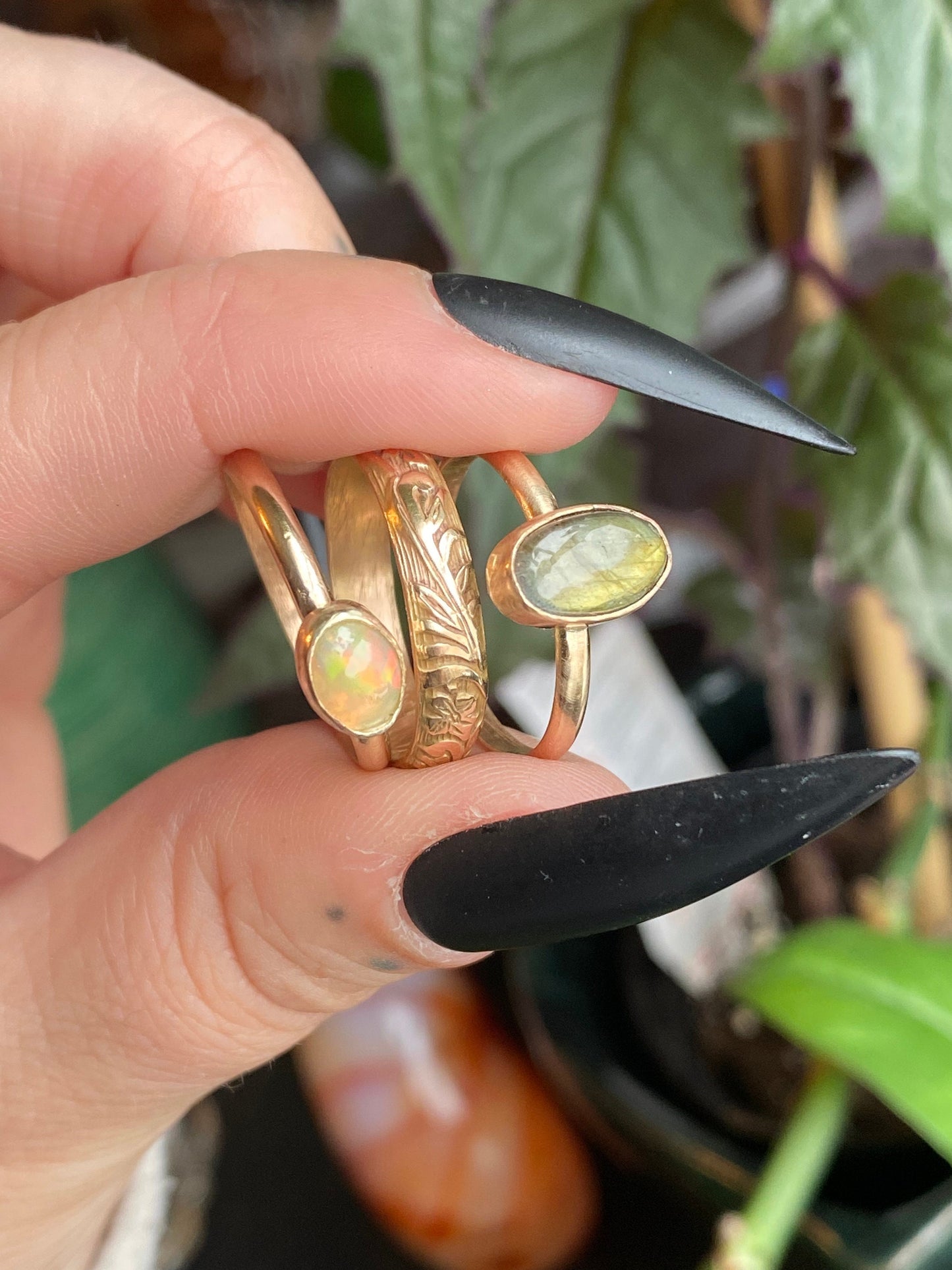 Labradorite Bezel