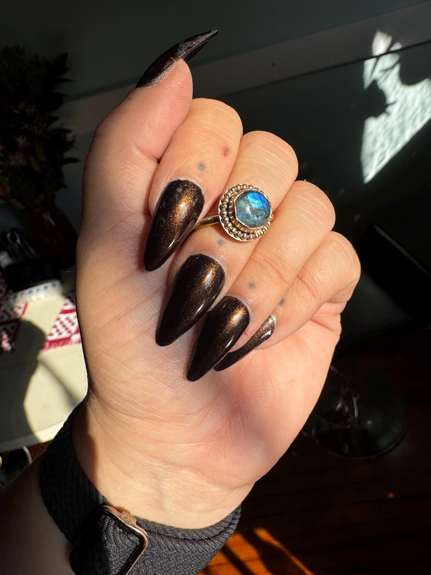Labradorite Ring size 8.5